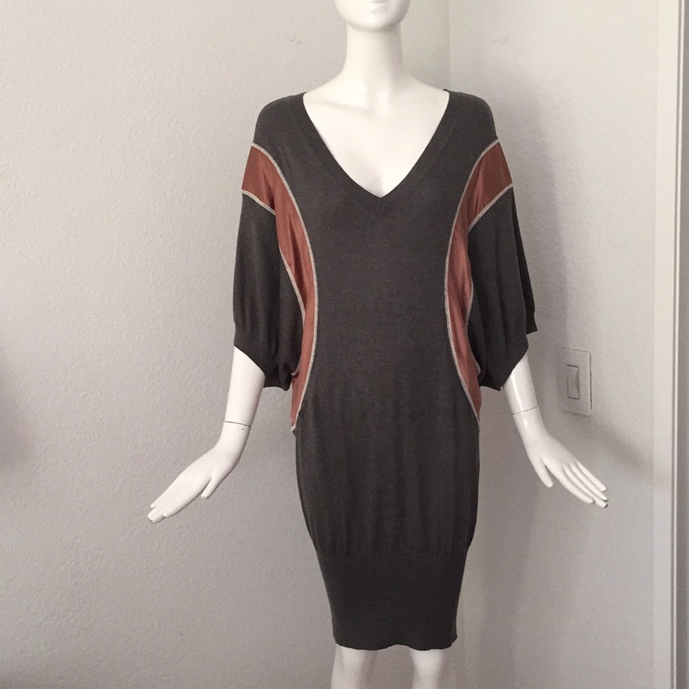 Laundry by design dolman sleeve silk sweater dress